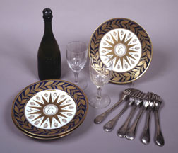 Tableware belonging to Charles Maurice de Talleyrand-Prigord,