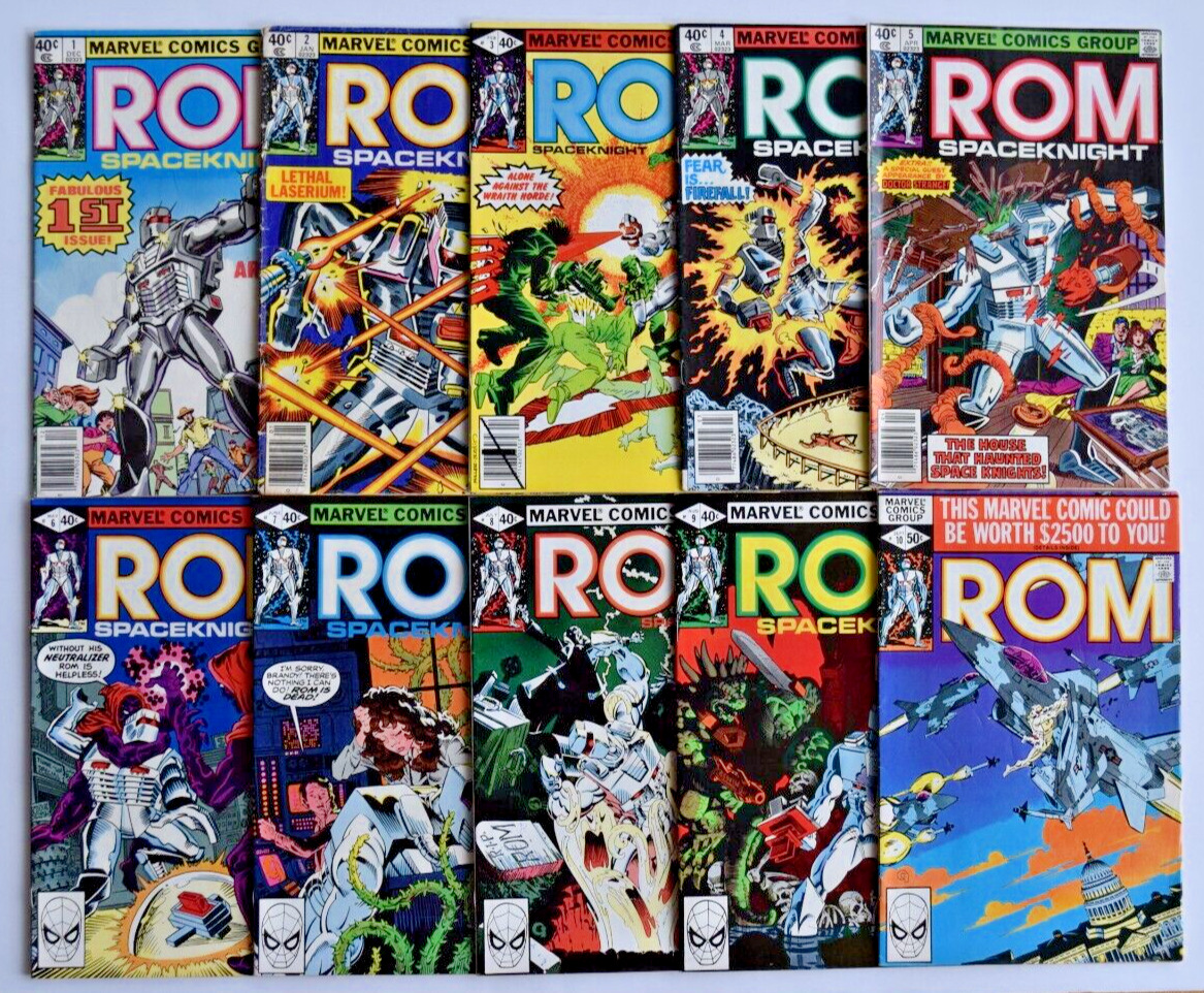 ROM (1979) 79 ISSUE COMPLETE SET #1-75 & ANNUALS 1-4 MARVEL COMICS