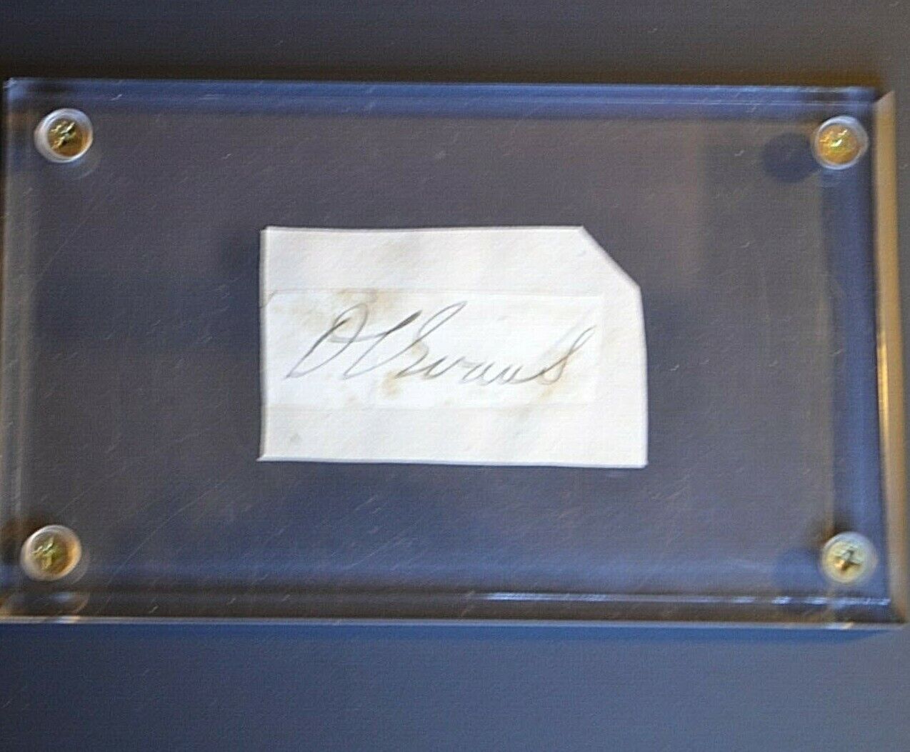 George De Lacy Evans Signature: War of 1812 British General, Waterloo MP (d1870)