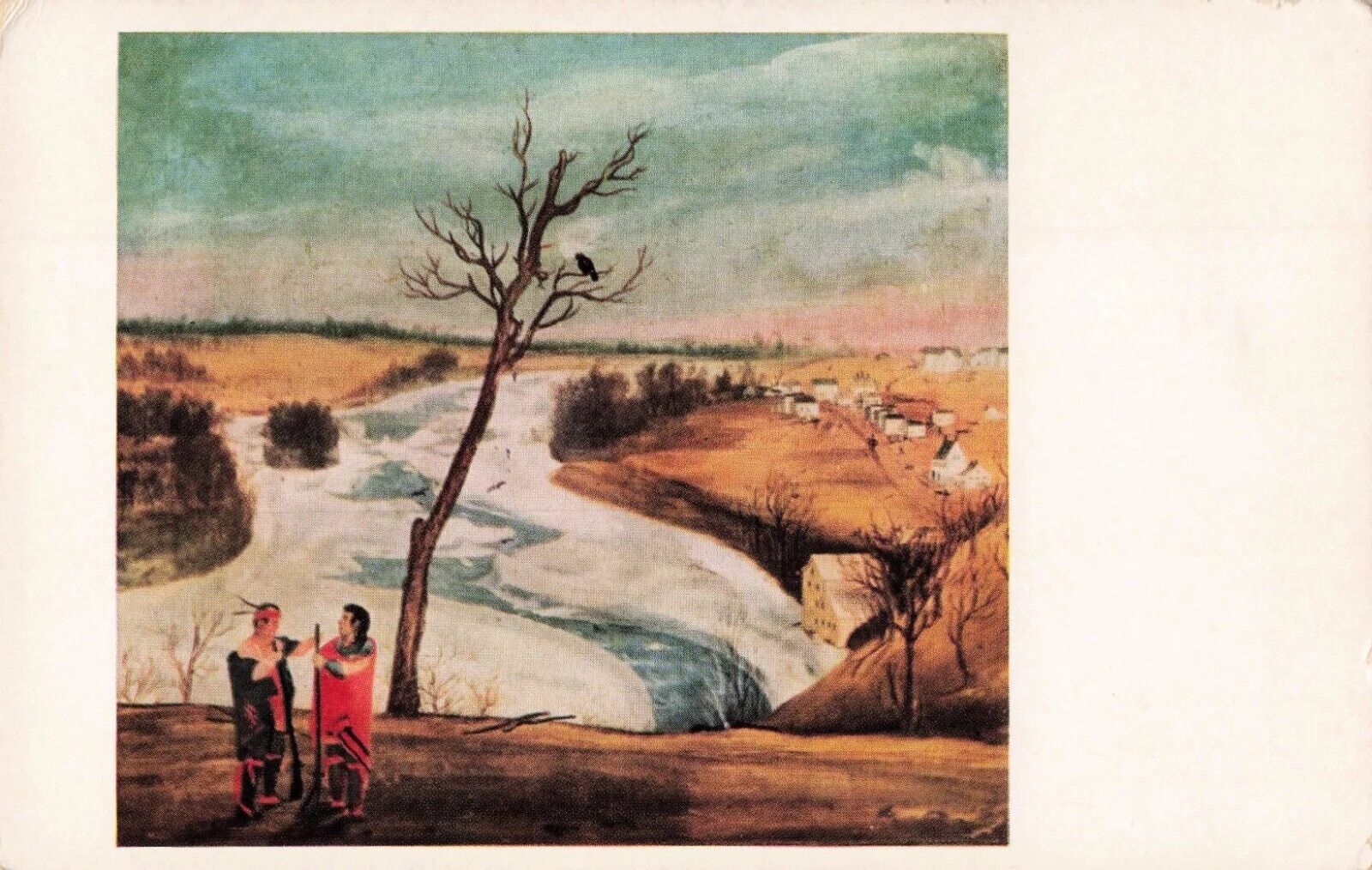 Falls of St Anthony, R. Sloan, Historical Society, St Paul Minnesota MN Postcard