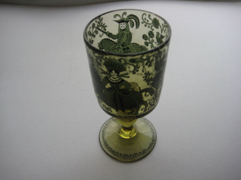 Russian Enamelled Wine Glass, Circa 1720 