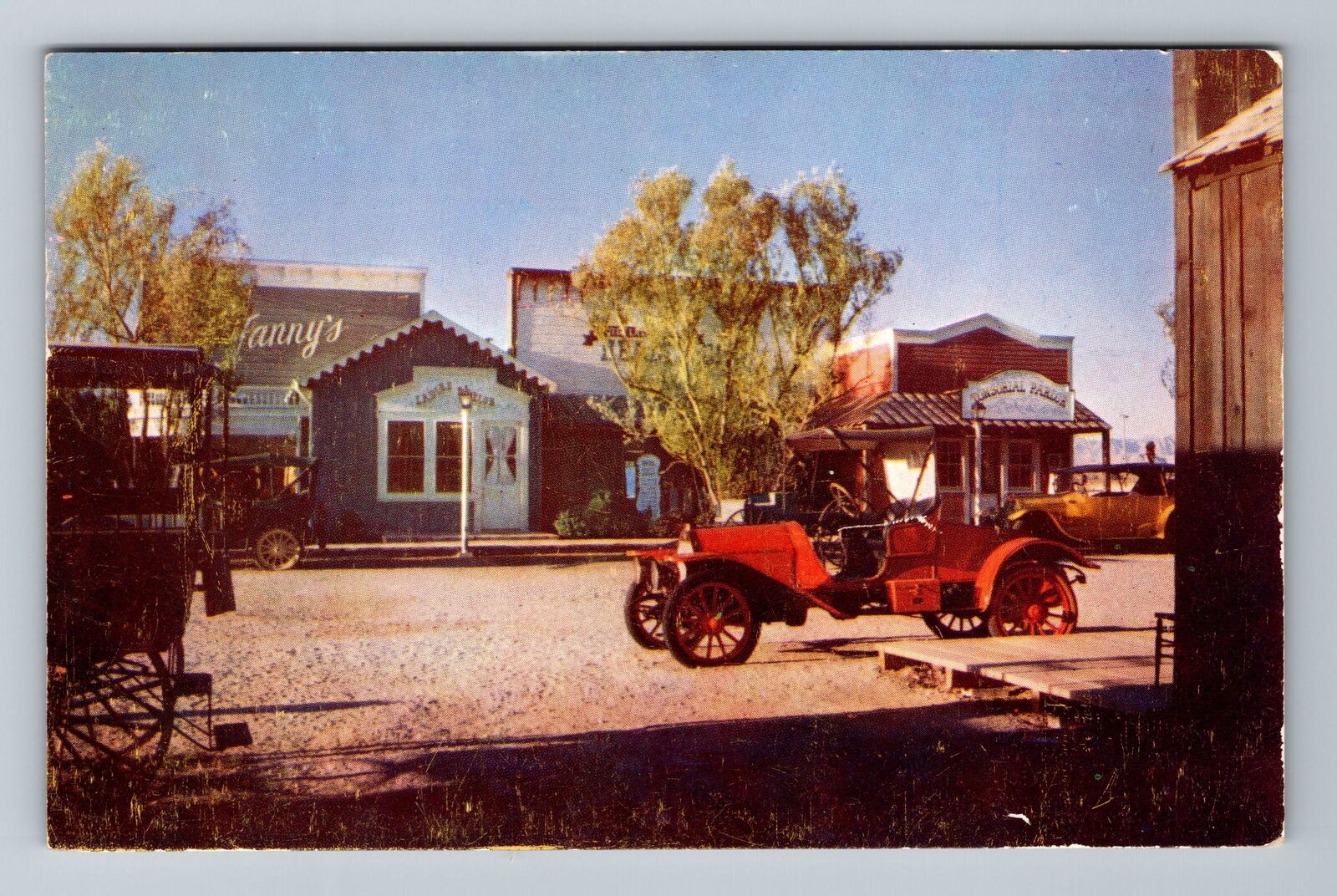 CO-Colorado, Automobiles, Stage Coach, Last Frontier Village, Vintage Postcard