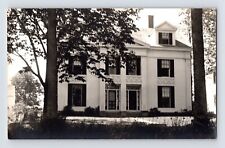 Postcard RPPC Maine Wiscasset ME Damariscotta Residence House Labbie's 1930s picture