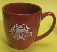 RARE BUCKMASTER COFFEE MUG large  Red  COMMERCIAL STYLE PORTLAND OR. picture