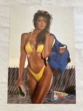 Rare Vtg 80s Student Body Poster Hot Sexy Babe Swimsuit Model Pinup Girl Dorm picture