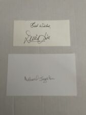 Pair Of Only Fools & Horses Autographs Dennis Kill & Michael Jayston picture