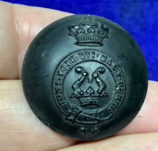 6TH DUKE OF PORTLAND (CAVENDISH-BENTINCK) 30MM COMPO MOURNING LIVERY BUTTON 1943 picture