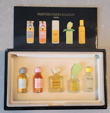 NEW VTG Pierre Balmain Mini Parfum 5 Bottles Gift Set Jolie Madame, Miss Balmain picture