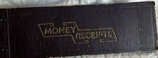 vintage money receipts booklet picture