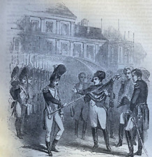 1854 Napoleon Bonaparte at Elba Josephine picture