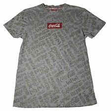 Vintage All Over Print Coca-Cola Shirt Chinese Japanese Asian RARE Size Small S picture