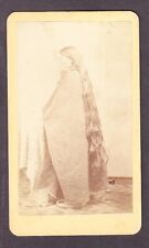 chief Satanta of Kiowa tribe wife RARE CDV  wife Henry Heister Photo circa 1870 picture