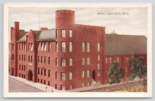 Postcard Saint Paul Minnesota Armory picture