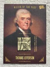 2017 Pieces of the Past Thomas Jefferson Document Relic PR-TJ01 (b) picture