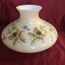 Vtg Tam-O-Shanter Style Hand Painted Oil Lamp Shade Globe GWTW picture
