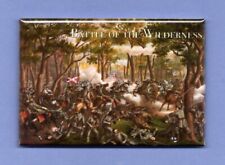 BATTLE OF THE WILDERNESS *2x3 FRIDGE MAGNET* CIVIL WAR NORTH SOUTH VIRGINIA LEE picture