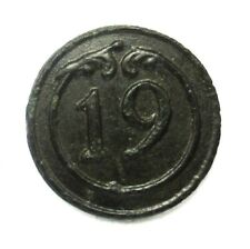 Napoleonic French 19th Line Infantry Cuff Button, Small Size 17 mm picture