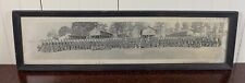 WWI 325th Infantry 82nd Division 1917 Antique Framed Panoramic Photo Camp Gordon picture
