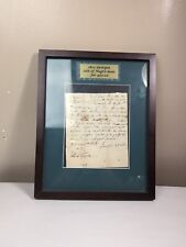 1823 Document Slave Bill Of Sale Georgia picture