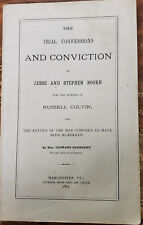 Confessions/Convictions Jesse&Stephen Boorn, Wrongful Conviction 1819 picture