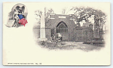 Private Mailing Card Washington's Tomb Mt Vernon VA Livingston Publisher UNP picture