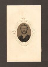 Old Civil War era 1860s Antique Tintype Photo Young Man Soldier ID'd Joe Lee ? picture