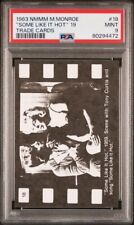 1963 NMMM MARILYN MONROE SOME LIKE IT HOT 1959 #18 PSA 9 POP 4, NONE HIGHER picture