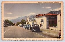 1940s Palm Springs Hotel Street View Stephen Willard California CA Postcard picture