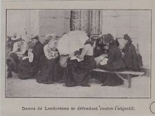 1902 -- LADIES OF LANDERNEAU DEFENDING AGAINST THE LENS 3A011 picture
