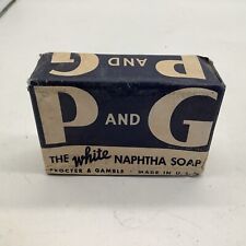 Vintage Proctor and Gamble White Naphtha Laundry Soap Bar P and G Made In USA picture
