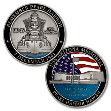 NEW USS Arizona Memorial Pearl Harbor Challenge Coin picture