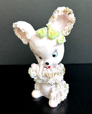 Arnart Japan Pink Porcelain Spaghetti Mouse 1950 collection  picture