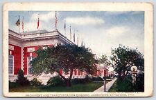 1913 Machinery & Transportation Building Jamestown Exposition VA Posted Postcard picture