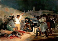 Francisco de GoyaThe 3rd of May 1808Peninsular WarMuseo del  Postcard picture