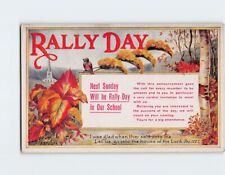 Postcard Rally Day Invitation Card with Quote, Bible Verse and Art Print picture