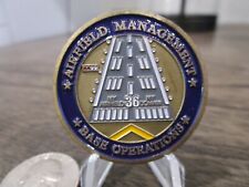 USAF 36th OSS Airfield Management Base Operations 1COX1 Challenge Coin #683M picture