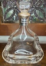 Richard Hennessy Baccarat Crystal Cognac Bottle Empty Etched picture