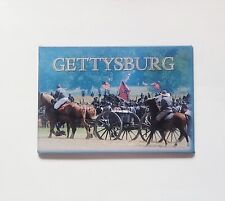 Gettysburg Refrigerator Magnet Photo Battle Reenactment Souvenir Shipping picture