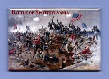 BATTLE OF SPOTTSYLVANIA *2x3 FRIDGE MAGNET* CIVIL WAR NORTH SOUTH VIRGINIA GRANT picture