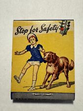 TYDOL GASOLINE - Stop For Safety - Portland, Maine - Feature Matchbook Unstruck picture