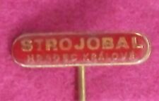 Strojobal Vintage Pin Badge Czechoslovakia picture