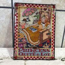 Mary Engelbreit Suncatcher Stained Glass Princess Of Quite A Lot Vintage Flaw picture
