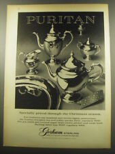 1959 Gorham Puritan Tea and Coffee Service Advertisement picture