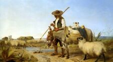 Oil painting Richard-Ansdell-A-Spanish-Shepherd Richard-Ansdell-A-Spanish-Shephe picture