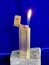 Rare Cartier Lighter Gold Oval Mint Condition Full Working 1 Year Warranty picture