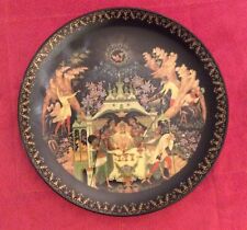 Vintage Russian Legends 1989 Plate Titled The Fisherman and the Magic Fish picture