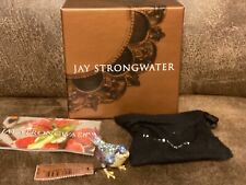RARE JAY STRONGWATER SONGBIRD MINI FIGURINE IN ORIGINAL BOX VERY NICE picture