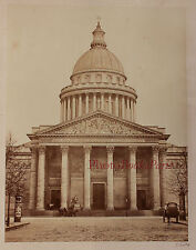 Paris Le Panthéon Sainte Geneviève Photo E. Baldus Vintage Albumin Albumin 1865 picture