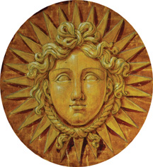 Louis XVIII medallion design (detail)