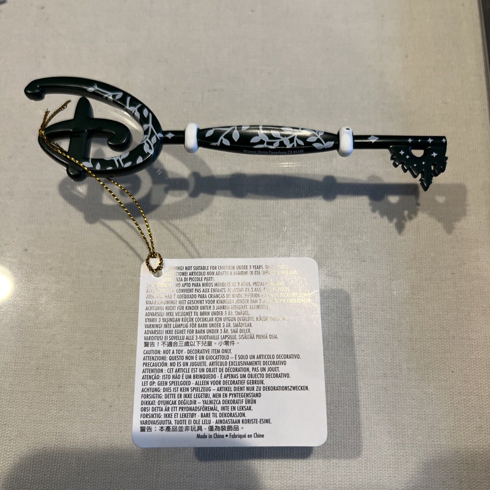 Disney Store Opening Ceremony Collectible Key